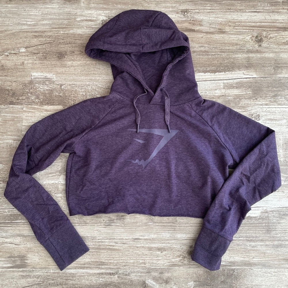 GYMSHARK CROPPED HOODIE